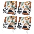 thumbnail image 1 of Outdoor Patio Cushion Covers 4 Pack Boho Patio Chair Cushion Covers with Ties and Zipper Waterproof Outdoor Seat Cushion Covers for Patio Furniture 22"x20", 1 of 9