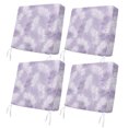 thumbnail image 1 of Outdoor Patio Cushion Covers 4 Pack Palm Leaves Patio Chair Cushion Covers with Ties and Zipper Waterproof Outdoor Seat Cushion Covers for Patio Furniture 22"x20", 1 of 9