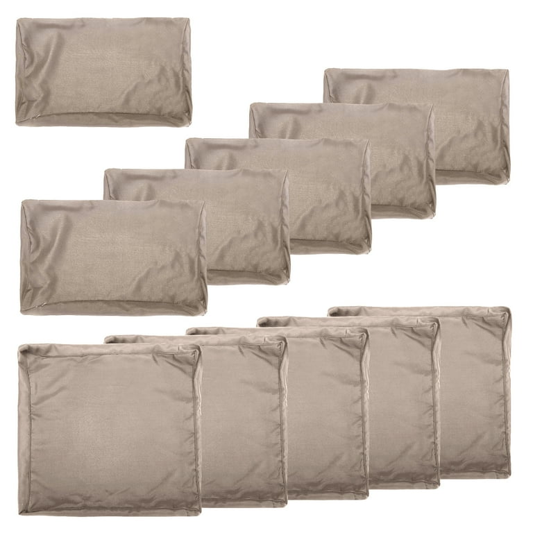 Outdoor Patio Cushion Covers Replacement Furniture Patio Sofa Zipper Design Seat Cushion Covers Backrest Pillow Covers 11Pcs Walmart