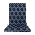 thumbnail image 1 of Outdoor Patio Dining Chair Cushion, 20x44, Rain-Proof Seat Pad, Fade-Resistant Outdoor Cushion 17.7x18.9x23.6" Home Decor, 1 of 6