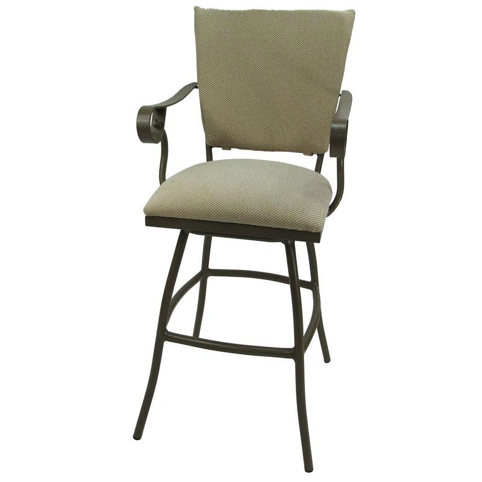 Outdoor Patio Extra Tall Spectator Swivel Bar Stool 35