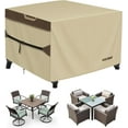 Outdoor Patio Furniture Cover - Heavy Duty Waterproof 600D Tough Canvas ...