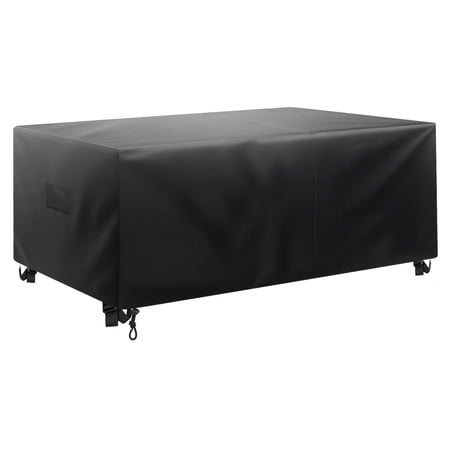 Unbranded 88x62x28 Black Patio Table Cover, Waterproof