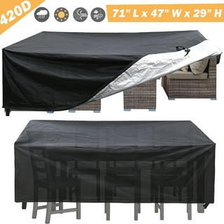  Patio Watcher 100% Waterproof Patio Lounge Chair Cover,  Durable Outdoor Lawn Patio Furniture Covers - BLack- High Back-25.5L  x32.5D x34.0H : Patio, Lawn & Garden