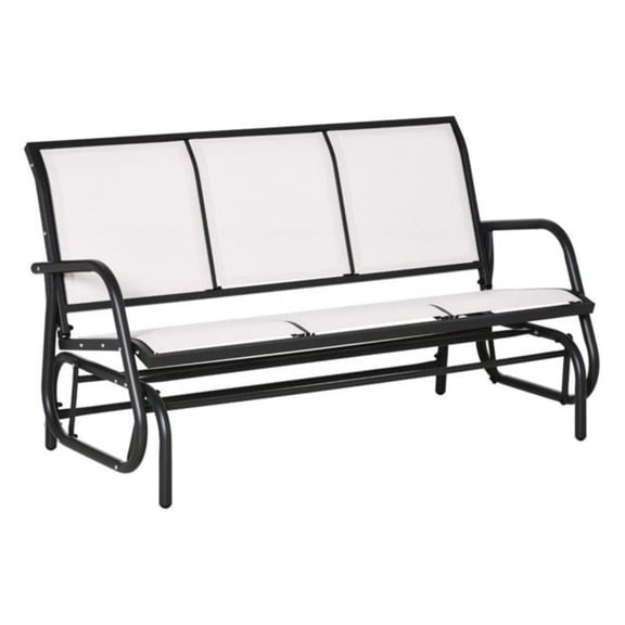 Outdoor Patio Furniture Set, 3 Person Wicker Conversation Sofa, All-Weather Rattan Seating with Cushions, Garden Porch Backyard Furniture