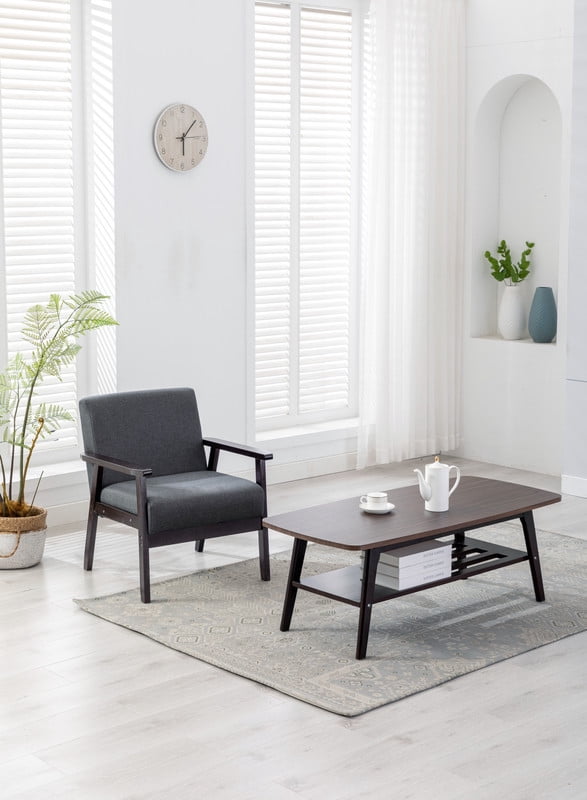 Outdoor Patio Furniture Set: Bahamas Espresso Coffee Table & Chairs