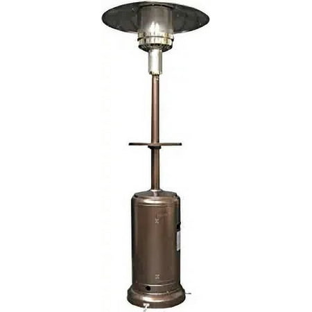 Outdoor Patio Heater Propane Heater with Adjustable Table (Bronze)