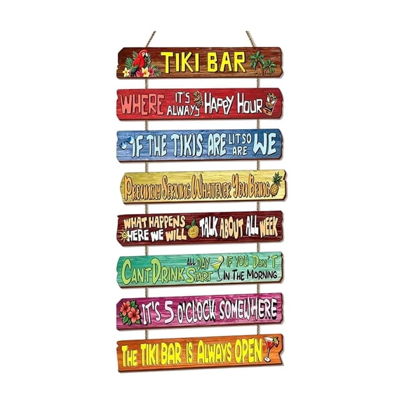 Outdoor Patio Rules Signs Wood Patio Decorative Signs Decor Outdoor Funny Plaque Decorations for Art Porch Backyard Home Birthday Gift