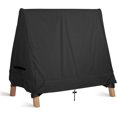 thumbnail image 1 of Outdoor Patio Swing Cover : A-Shaped Outdoor Rocking Chair Covers,Patio Swing Cover for Withstanding Rain and Snow,Outdoor Swing Covers for Winter,72 "W x 67 "H x 55 "D (Black), 1 of 7