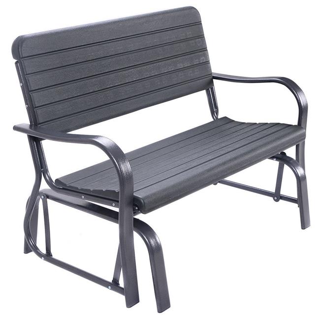 Bench Swing Rocker Outdoor Patio Swing Rocker Glider Bench - Walmart.com
