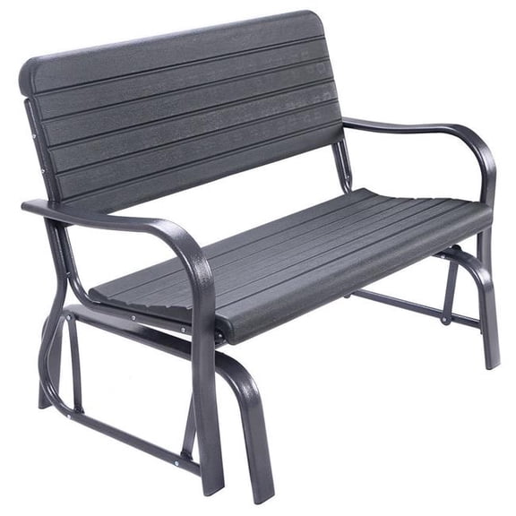 Outdoor Patio Swing Rocker Glider Bench