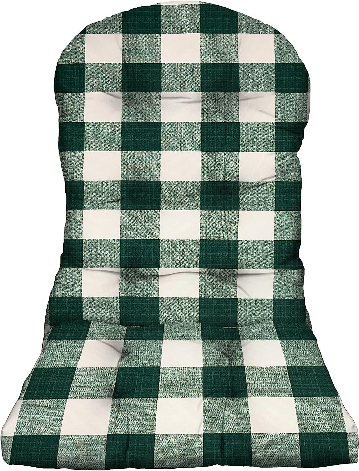 Plaid outdoor chair cushions sales