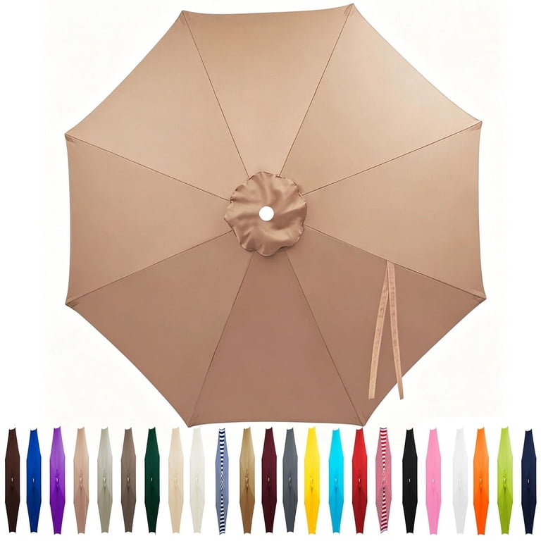14 foot patio umbrella FIM Flexy Aluminum 10' x 14' Rectangular Offset Patio Umbrella