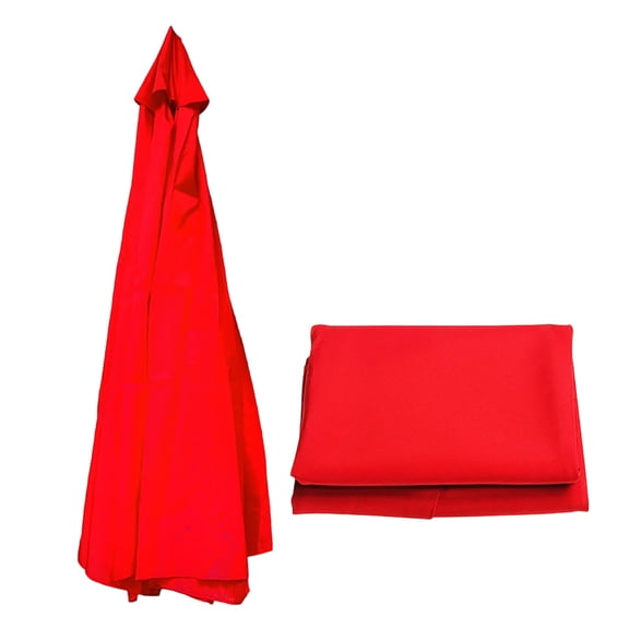 Outdoor Patio Umbrella Replacement Canopy, Waterproof Patio Umbrella Fabric Cover Shade for Table Pool