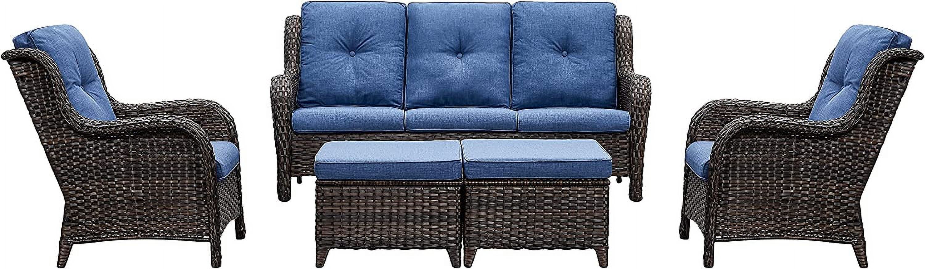 Outdoor Patio Wicker Furniture Sets Outside Rattan Sectional