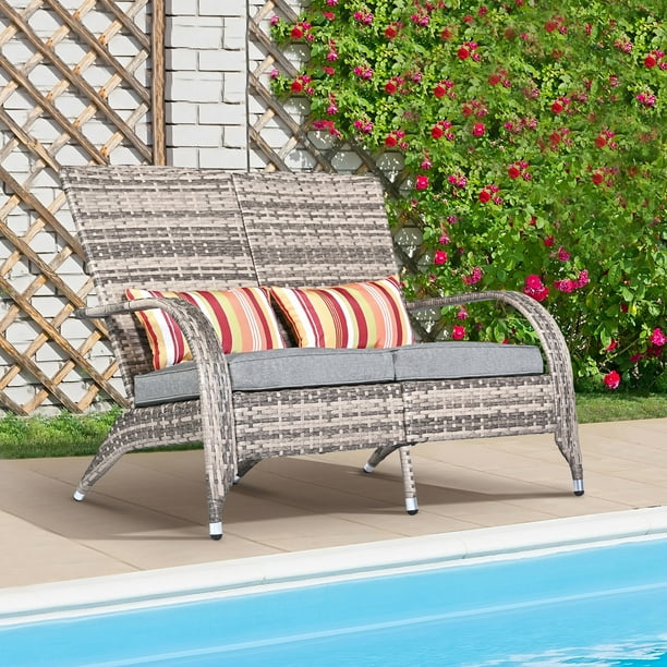 Outdoor small loveseat hotsell