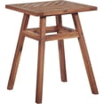 thumbnail image 1 of Outdoor Patio Wood Side Table - Brown, 1 of 6