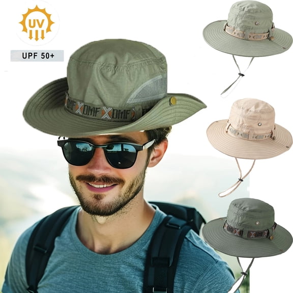 Outdoor Performance Bucket Hat, Water-Resistant Fabric with a Dark Underbrim, Ideal for Reducing Glare While Fishing, Hunting, or Mountain Climbing. Army Green