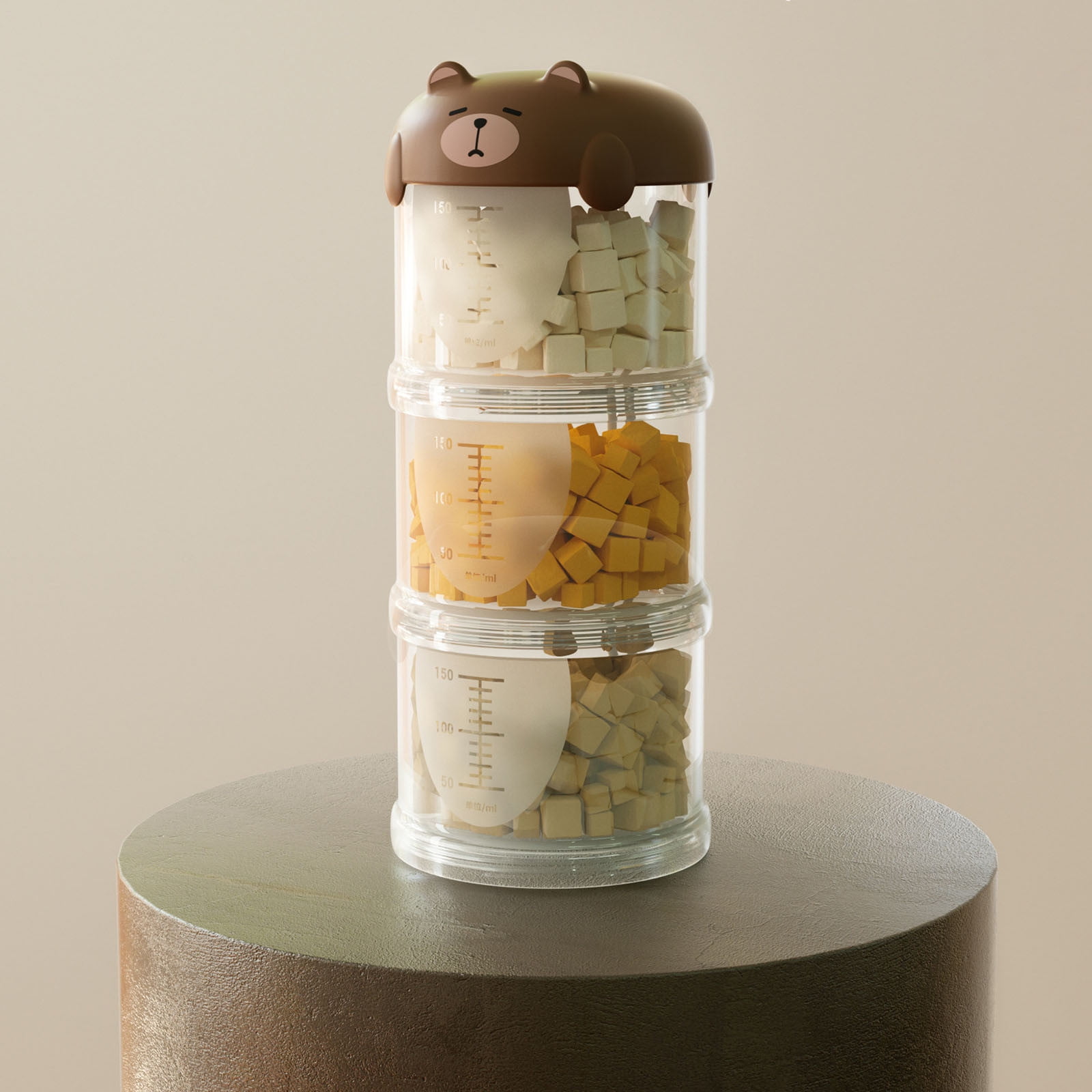 Outdoor Pet Food Storage Container Airtight Dry Dispenser Jar with ...