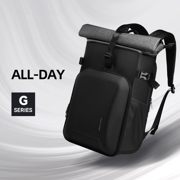 Outdoor Photography Multifunctional Waterproof Computer Backpack,Black Gray