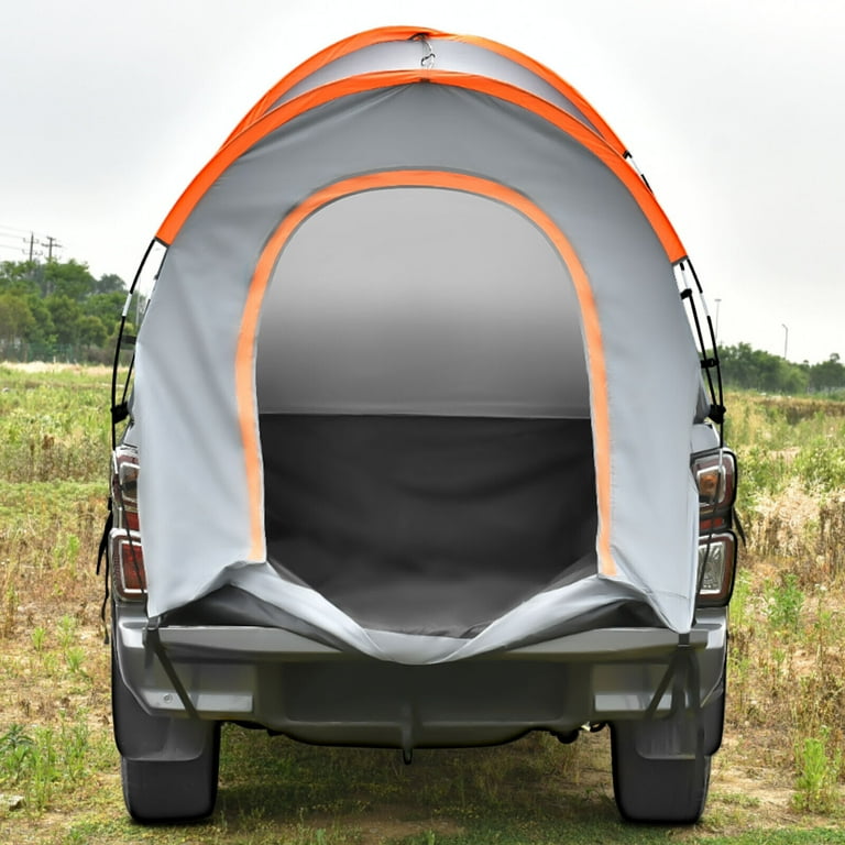 Outdoor Pickup Truck Tent 210D Oxford Cloth Waterproof Car Roof Tent Camping 2 3 Person Men s Size Small Gray