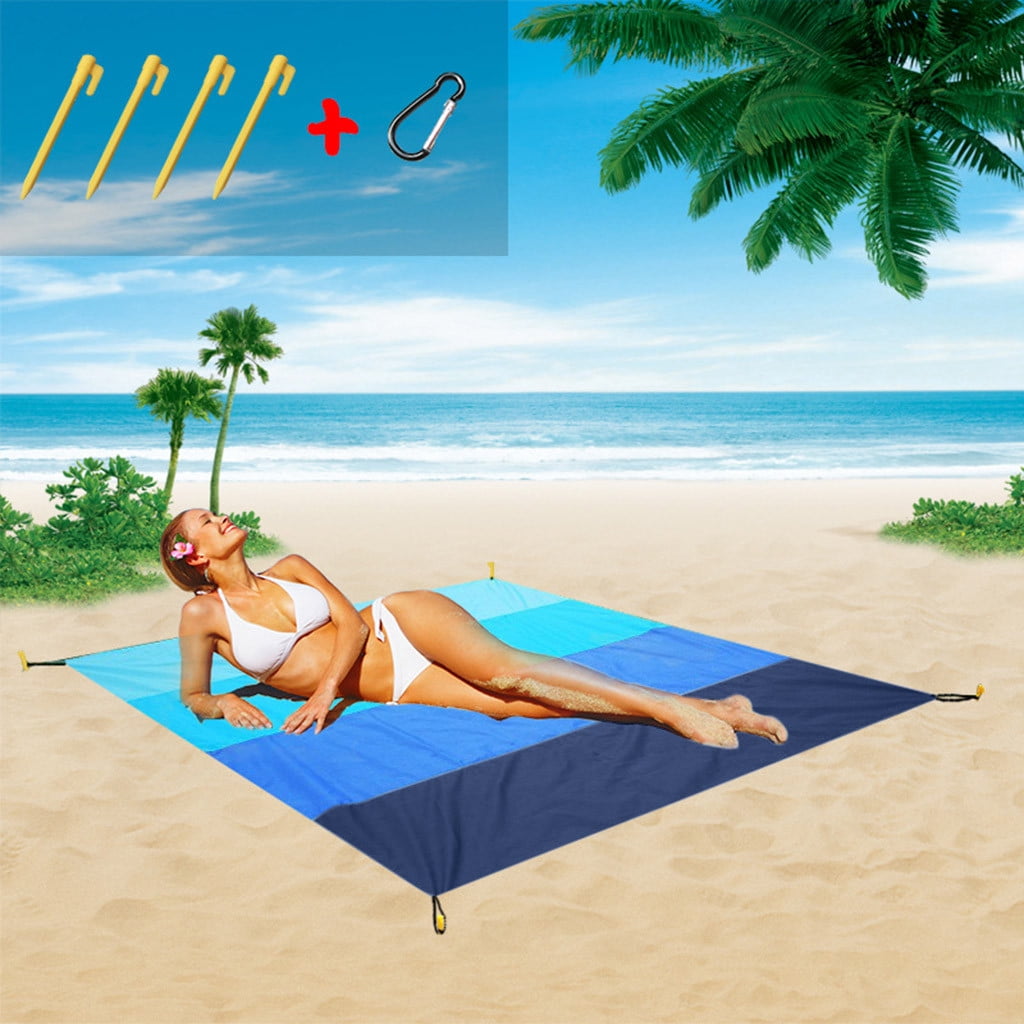 Outdoor Picnic Blanket Rug Portable Camping Sandless Beach Sand Mat Up to 65 off!