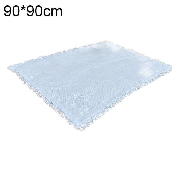 Outdoor Picnic Blanket, Woven Cotton Yarn Oversize Portable Blanket for Camping, Lawn or Wedding Photoshoot. Indoor Bohemia Decorations, Machine Washable