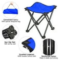 thumbnail image 1 of Outdoor Picnic Foldable Multi-function Rolling Cooler Upgraded Stool Blue, 1 of 15