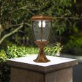 thumbnail image 1 of Outdoor Pillar Lamp Solar Powered Light Walkway Lighting Driveway Path Light, 1 of 12