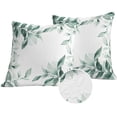 thumbnail image 1 of Outdoor Pillow Covers 24x24 Set of 2, Waterproof Patio Throw Pillowcase Protectors, Square Decorative Pillow Shams Cushion Covers for Seat Bed Couch Sofa, 1 of 8