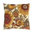 thumbnail image 1 of Outdoor Pillow In Sunflower Pattern, 1 of 4