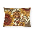 thumbnail image 1 of Outdoor Pillow In Sunflower Pattern, 1 of 4