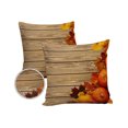 Outdoor Pillows Cover 16x16 Pack of 2 Thanksgiving Fall Pumpkins Leaf
