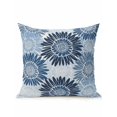 thumbnail image 1 of Outdoor Pillows Waterproof, Blue Sunflowers Bedding Throw Pillows with Insert for Couch Sofa Bed, Spring Floral Modern Abstract Art 16x16 Inch Pillowcases Decorative Camping Patio Pillow Set of 1, 1 of 7