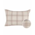thumbnail image 1 of Outdoor Pillows Waterproof, Brown Checkered Throw Pillows with Inserts Included, Rustic Farmhouse Buffalo Plaid Indoor Outdoor Decorative Lumbar Pillow for Bed/Couch/Patio 12"x20", 1Pcs, 1 of 8