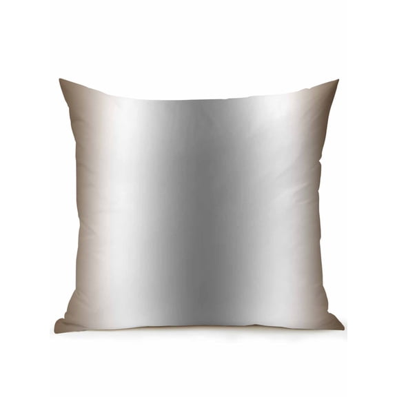 Outdoor Pillows Waterproof, Brown Grey Bedding Throw Pillows with Insert for Couch Sofa Bed, Gray Farmhouse Modern Rustic 18x18 Inch Pillowcases Decorative Camping Patio Pillow Set of 1