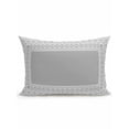 thumbnail image 1 of Outdoor Pillows Waterproof, Grey Boho Bedding Throw Pillows with Insert for Couch Sofa Bed, Modern Geometric Bohemia Abstract Textured 12x20 Inch Pillowcases Decorative Camping Patio Pillow Set of 1, 1 of 8
