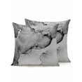 thumbnail image 1 of Outdoor Pillows Waterproof, Marble Grey Bedding Throw Pillows with Insert for Couch Sofa Bed, Modern Abstract Ink Painting Luxury 16x16 Inch Pillowcases Decorative Camping Patio Pillow Set of 2, 1 of 8