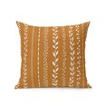 thumbnail image 1 of Outdoor Pillows Waterproof, Modern Simple Lines Bedding Throw Pillows with Insert for Couch Sofa Bed, Rustic Vertical Stripes Orange 16x16 Inch Pillowcases Decorative Camping Patio Pillow Set of 1, 1 of 8