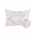 thumbnail image 1 of Outdoor Pillows Waterproof, Pink Monstera Deliciosa Throw Pillows with Inserts Included, Summer Botanical Tropical Indoor Outdoor Decorative Lumbar Pillow for Bed/Couch/Patio 12"x20", 1Pcs, 1 of 8