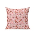 thumbnail image 1 of Outdoor Pillows Waterproof, Red Pink Rosebuds Bedding Throw Pillows with Insert for Couch Sofa Bed, Rustic RomanticFloral Botanical 16x16 Inch Pillowcases Decorative Camping Patio Pillow Set of 1, 1 of 8