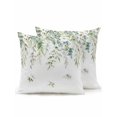 thumbnail image 1 of Outdoor Pillows Waterproof, Sage Green Eucalyptus Leaf Bedding Throw Pillows with Insert for Couch Sofa Bed, Rustic Floral Summer Retro Plants 16x16 Inch Pillowcases Decorative Patio Pillow Set of 2, 1 of 8