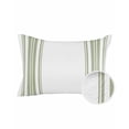 thumbnail image 1 of Outdoor Pillows Waterproof, Sage Green Striped Throw Pillows with Inserts Included, Stripes Farmhouse Modern Indoor Outdoor Decorative Lumbar Pillow for Bed/Couch/Patio 12"x20", 1Pcs, 1 of 8