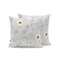 thumbnail image 1 of Outdoor Pillows Waterproof, Spring Flowers Bedding Throw Pillows with Insert for Couch Sofa Bed, Country Botanical Floral Leaves Branches 16x16 Inch Pillowcases Decorative Patio Pillow Set of 2, 1 of 8