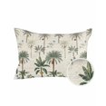 thumbnail image 1 of Outdoor Pillows Waterproof, Summer Palm Tree Throw Pillows with Inserts Included, Tropical Plants Botanical Vintage Indoor Outdoor Decorative Lumbar Pillow for Bed/Couch/Patio 12"x20", 1Pcs, 1 of 8