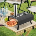 thumbnail image 2 of BIG HORN OUTDOORS 16 Inch Pellet Pizza Oven - Portable Outdoor Pizza Maker With Stone - Reaches 930°F 2 of 6