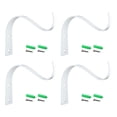thumbnail image 1 of Outdoor Plant Hangers for Hanging Baskets, Heavy Duty Metal Plant Brackets for Hanging Plants Outside, Metal Plant Hooks Plant Wall Hooks for Hanging Lantern, Bird Feeder, 1 Pcs, 4.5x3.54", 1 of 7
