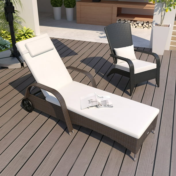 Outdoor Plastic Rattan Sun Bathing Chair Walmart Business Supplies