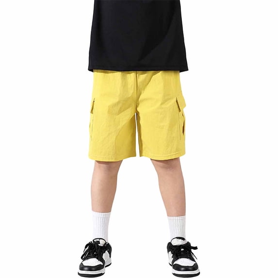 Outdoor Play Boys Cargo Shorts for Everyday Comfort and Versatile Activewear in Spring Summer