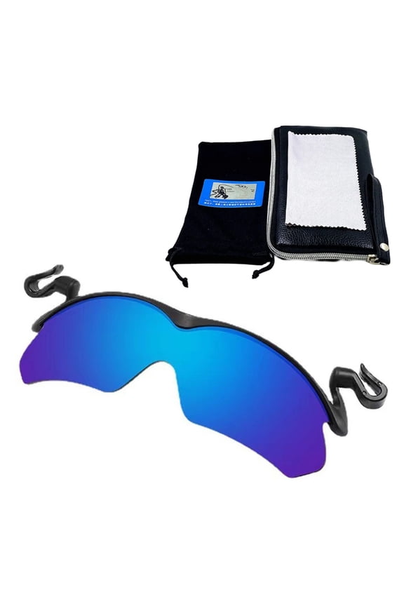 Clip Hat Sports Sunglasses Clip on Hat Sunglasses for Fishing Biking Hiking Cycling, Clip on Polarized Lenses Sunglasses